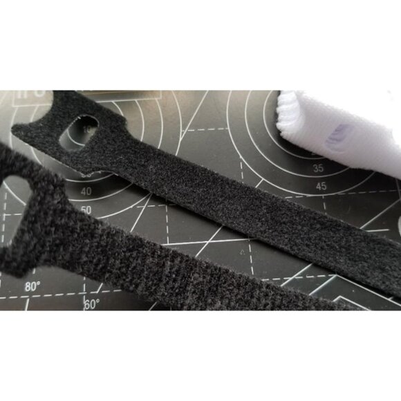 60 Pack Fastening Cable Straps, Reusable Cord Organizer, Keeper Holder - Picture 2 of 2